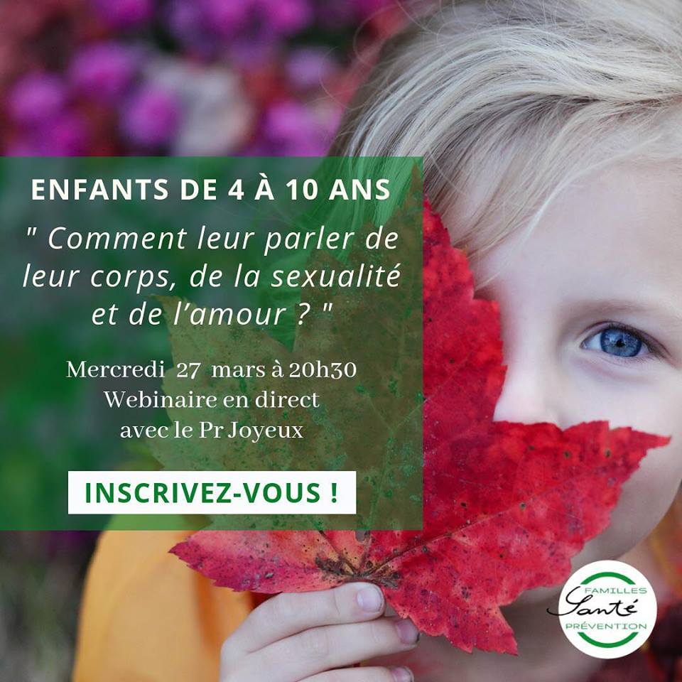 WEBINAIRE ENFANTS DE 0 À 4 ANS