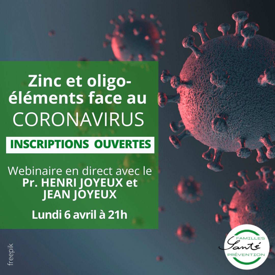 Zinc et oligo-éléments face au CoronaVirus Zinc et oligo-éléments face au CoronaVirus