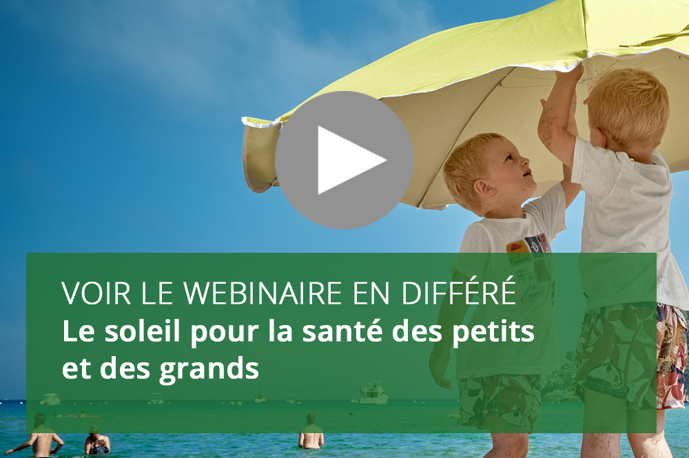 Le soleil pour la santé des petits et des grands