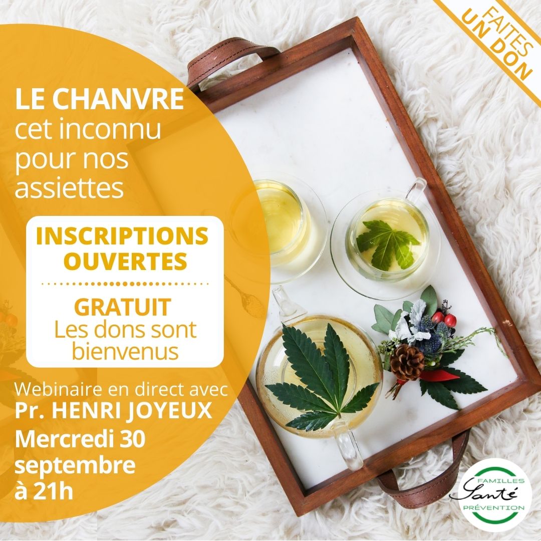 Le chanvre cet inconnu pour nos assiettes Le chanvre cet inconnu pour nos assiettes