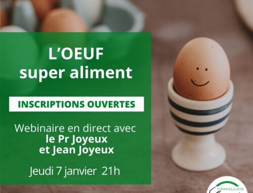 Webinaire : Superaliments: L’œuf super aliment