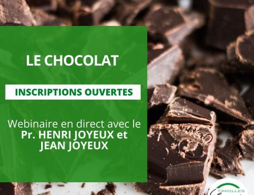 Webinaire :  Le chocolat et la santé