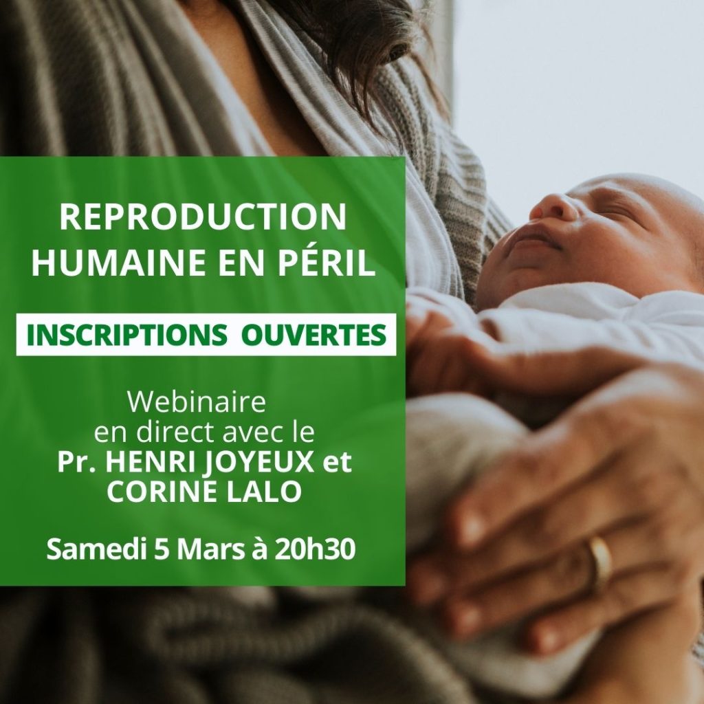 REPRODUCTION HUMAINE EN PÉRIL