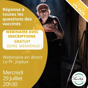 Webinaire: Réponse à toutes les questions des vaccinés