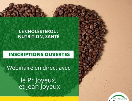 Webinaire: Le cholestérol – nutrition, santé