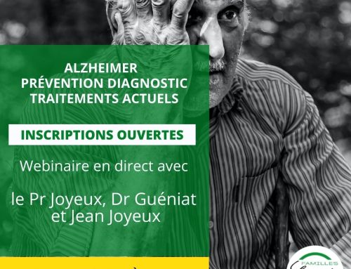 Webinaire: Alzheimer – Prévention diagnostic traitements actuels