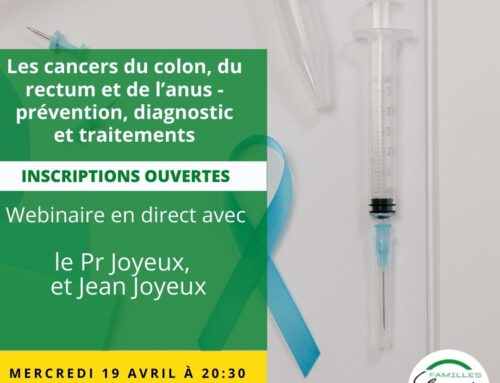 Webinaire: Les cancers du colon, du rectum et de l’anus – prévention, diagnostic