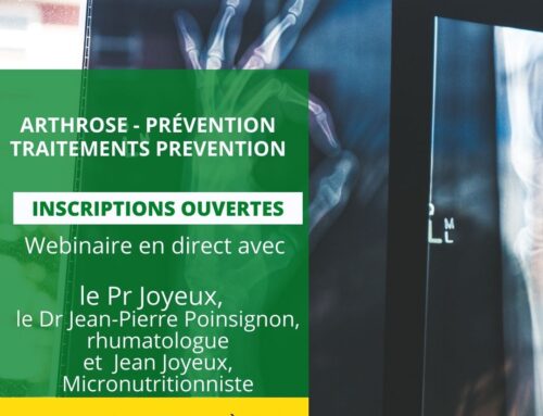 Webinaire: ARTHROSE – PRÉVENTION TRAITEMENTS